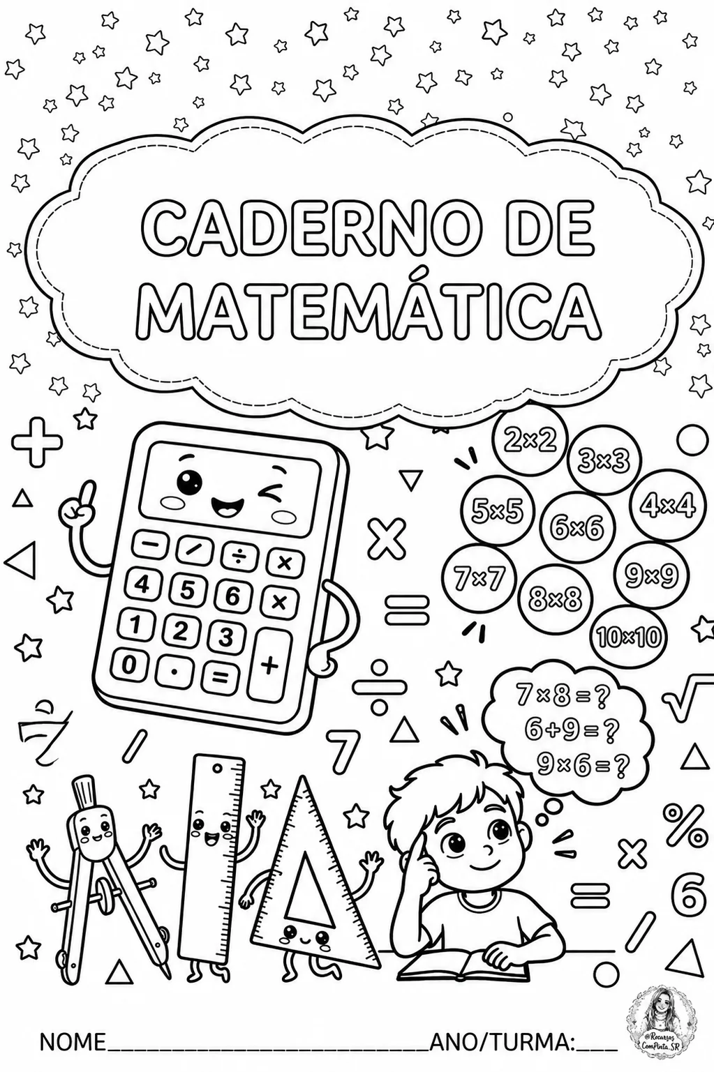 Pack Capas dos Cadernos